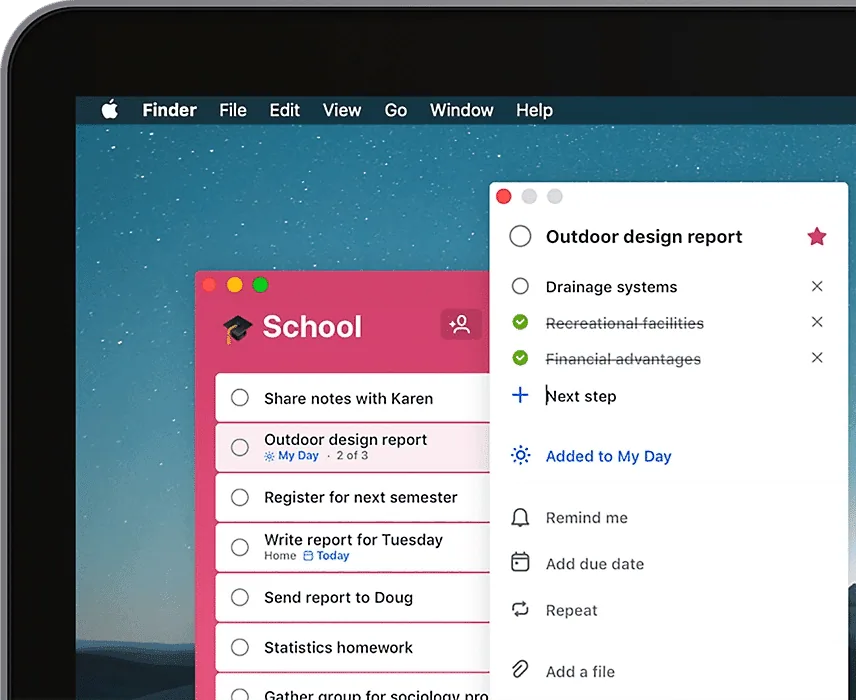Microsoft To Do screenshot 1